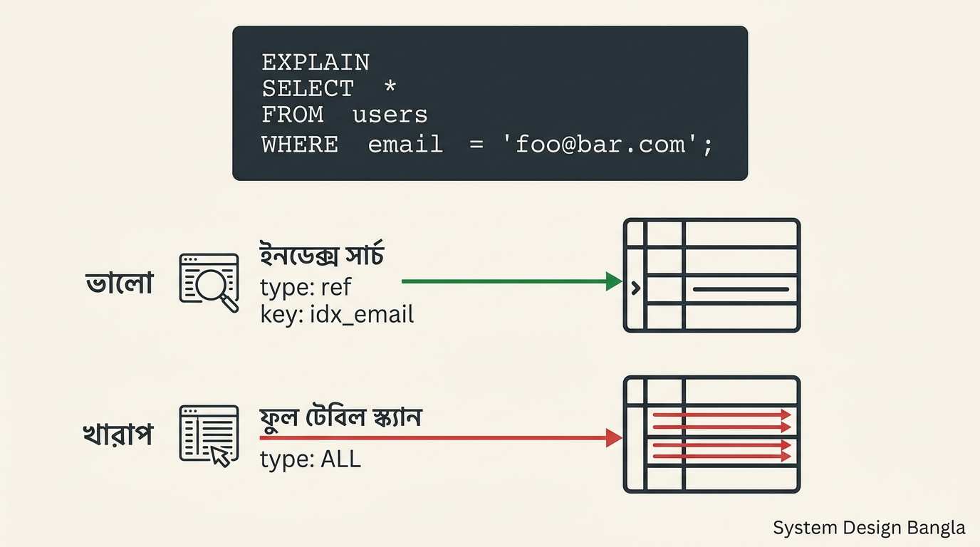 SQL Explain output diagram